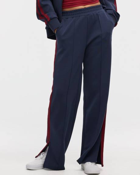 Wide-Leg Tracksuit Pant - Hyba