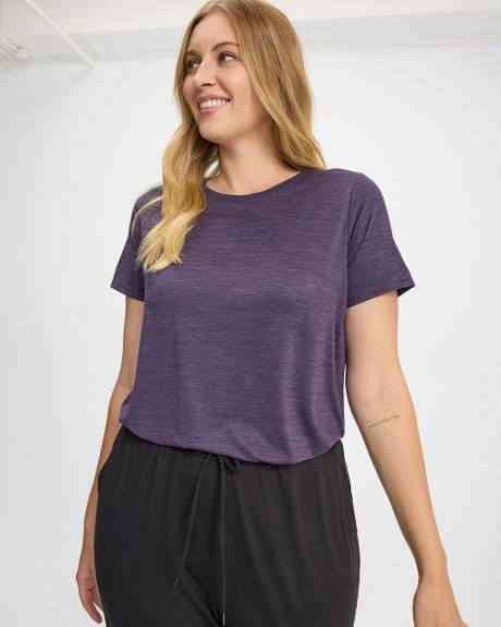 Short-Sleeve Crew-Neck Tee - DRY-LUX (R) Hyba Essentials