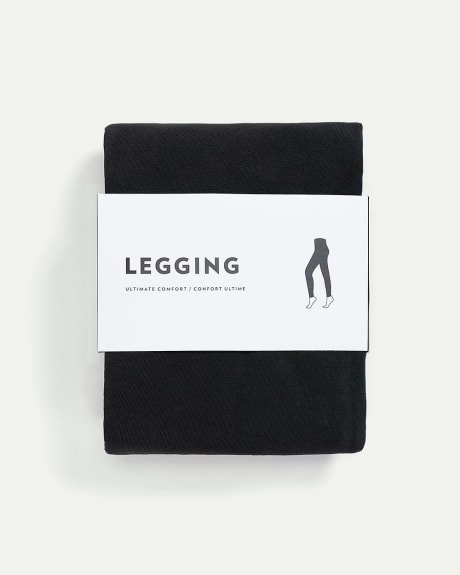 Legging en coton uni