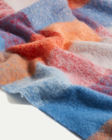 Fuzzy Blanket Scarf