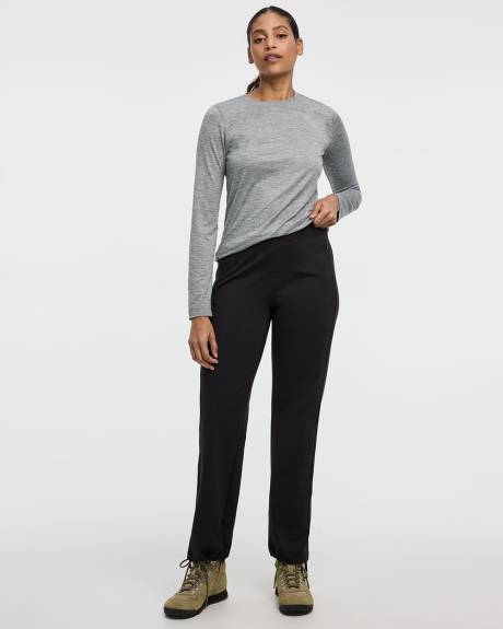 Straight-Leg Thermal Pant - Hyba - Petite
