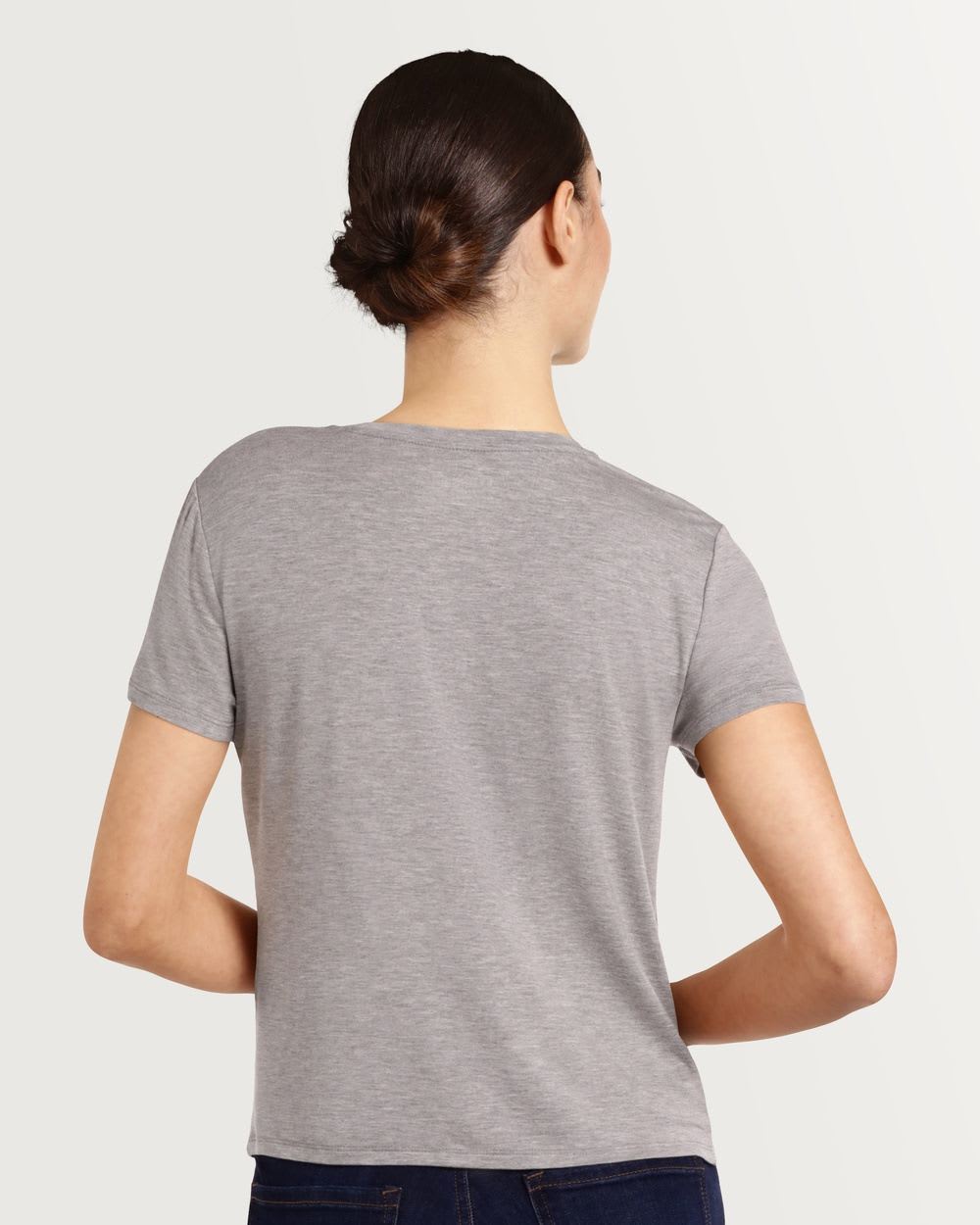 T-shirt à manches courtes et encolure ronde R Essentials