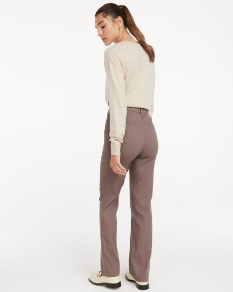 Straight Leg Pants with Zigzag Pattern, The Iconic - Tall