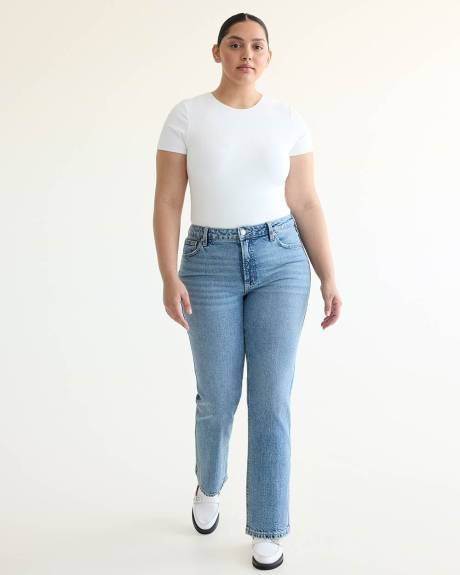 Straight-Leg Mid-Rise Jean - The Classic - Tall