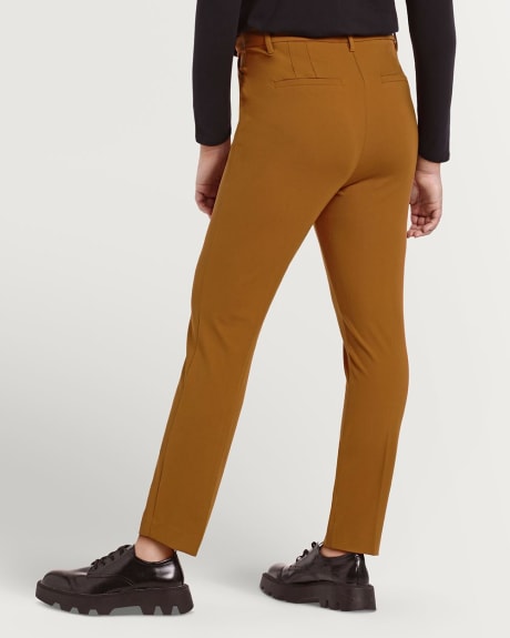Curvy pantalon à jambe étroite et taille haute – Long
