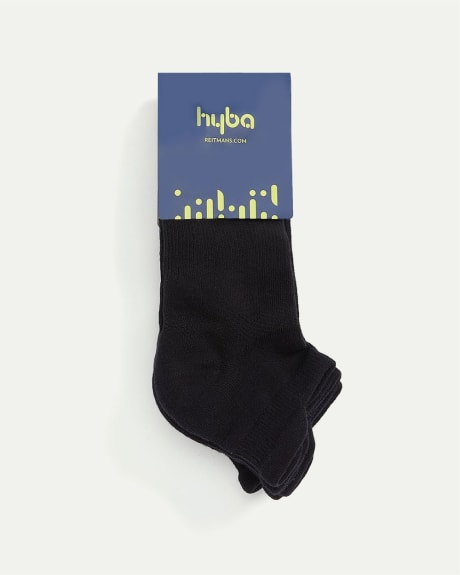 Socquettes unies, Hyba, 3 paires