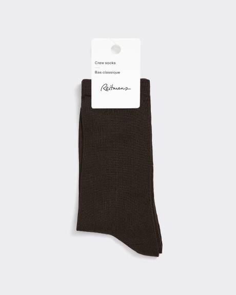 Bas légers à côtes fines