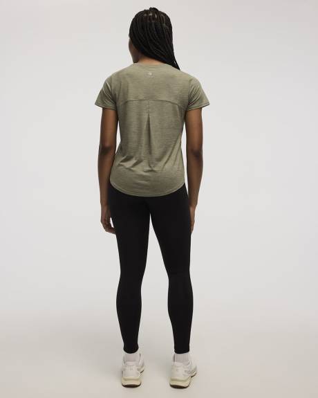 T-shirt à col rond et manches courtes - DRY-LUX (MD) Hyba Essentiels