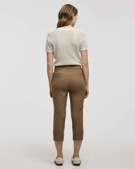 Slim-Leg High-Rise Capri Pants - The Iconic (R)