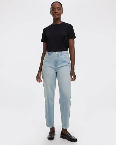 Tapered-Leg High-Rise Jean - The Mom Jeans - Petite
