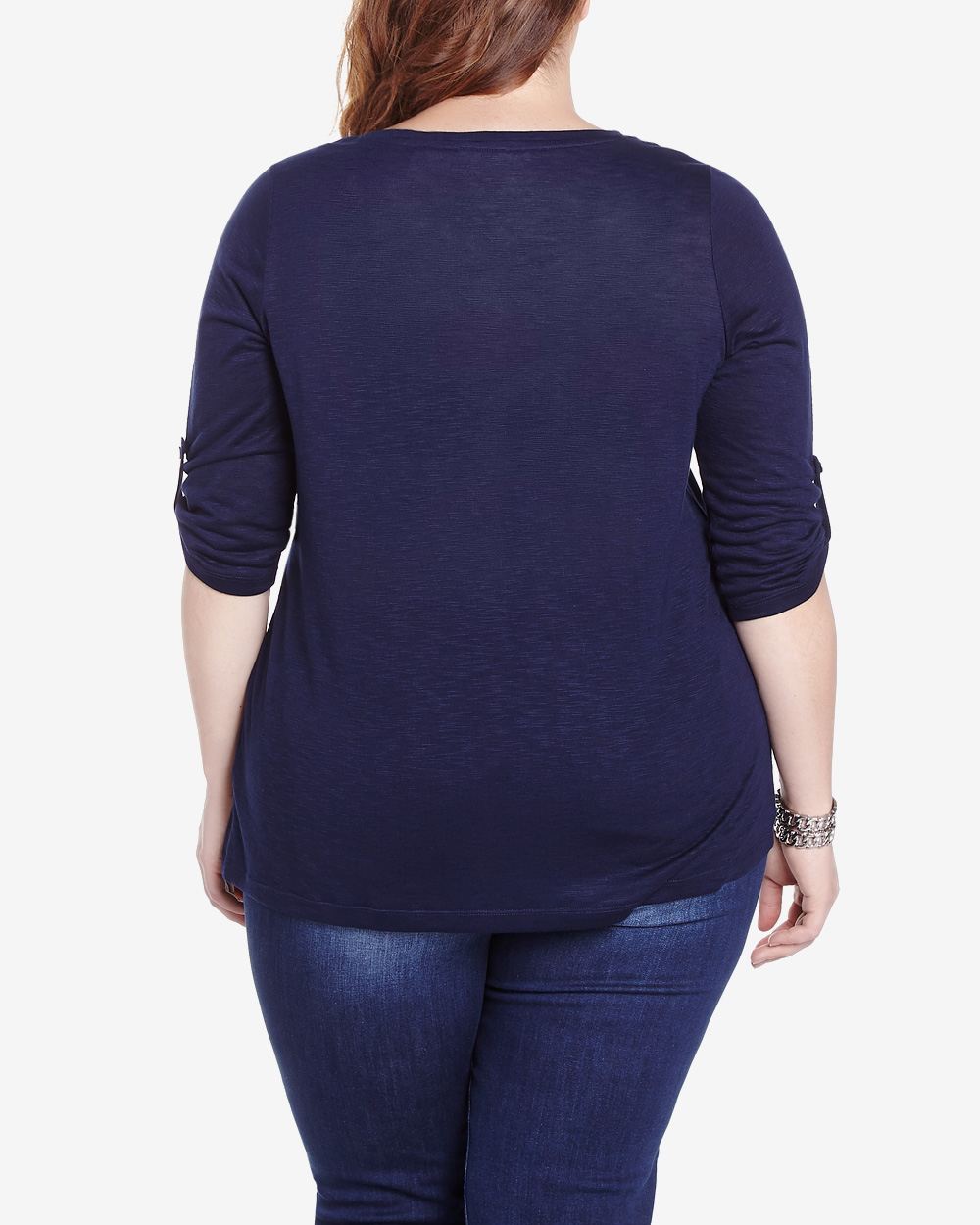 Plus Size Henley T-Shirt | Plus Sizes | Reitmans