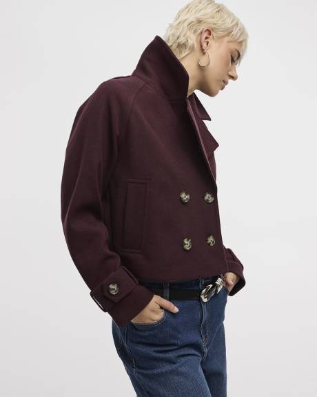 Manteau trench court