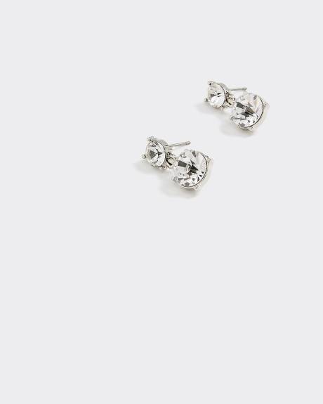 Earrings with Rhinestones