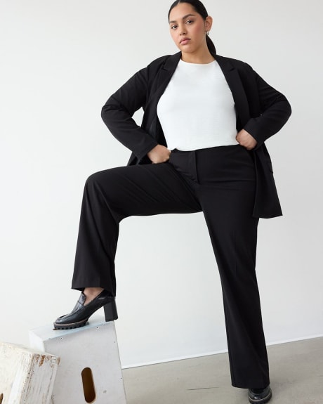 Straight-Leg High-Rise Pant - The Timeless - Curvy Fit