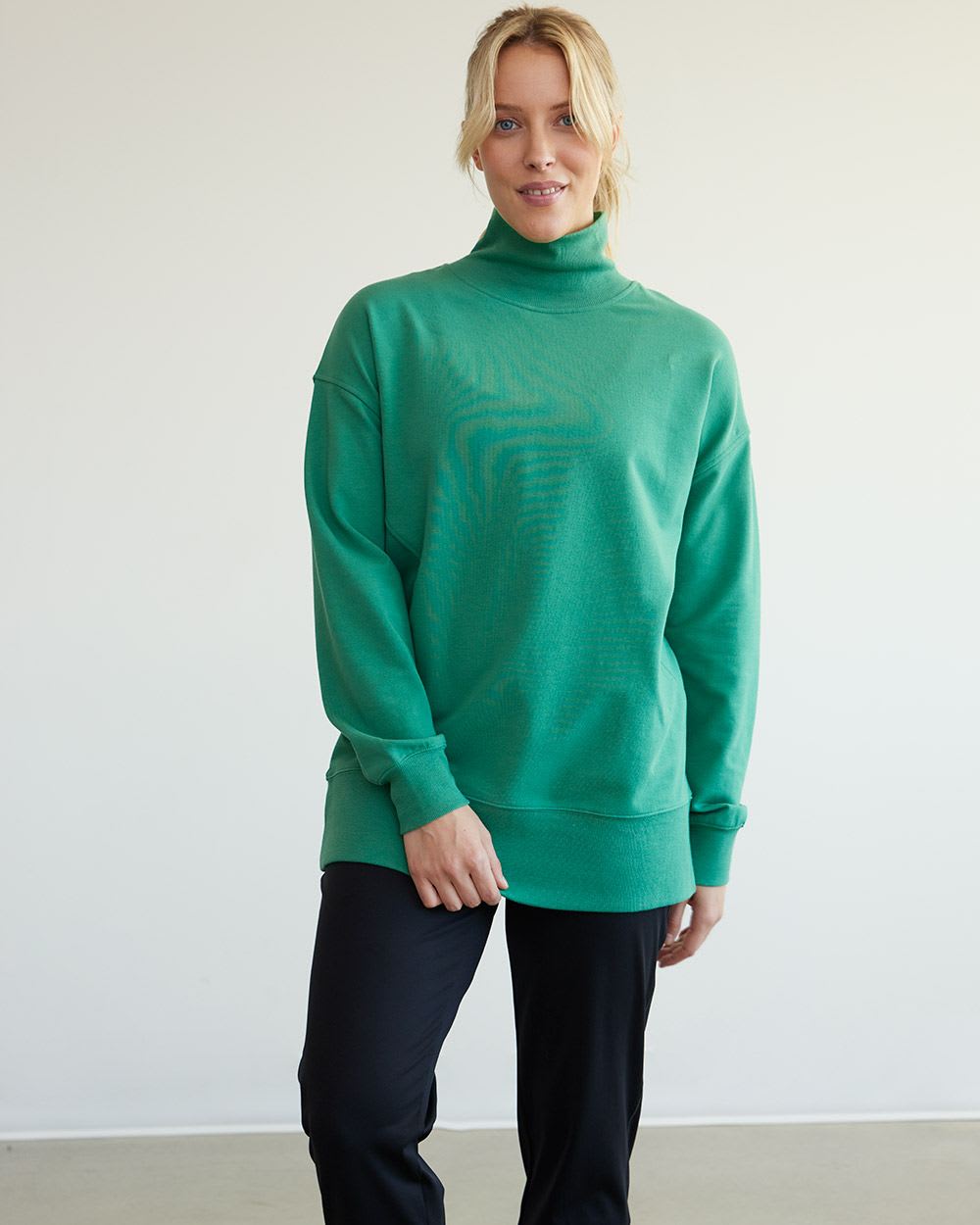 Long-Sleeve Mock-Neck Pullover, Hyba | Regular | Reitmans
