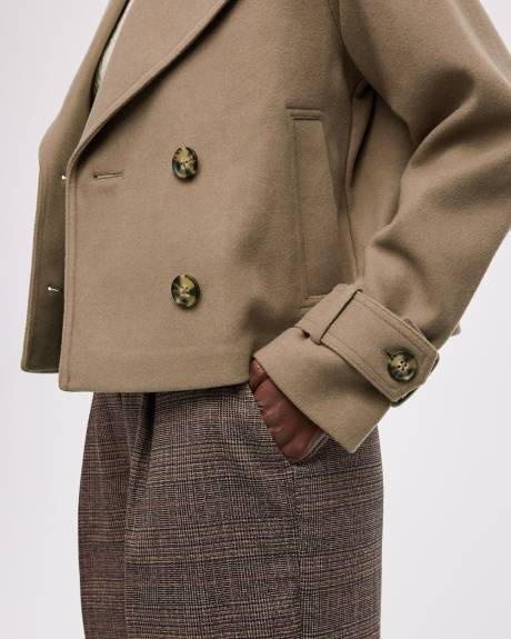 Manteau trench court