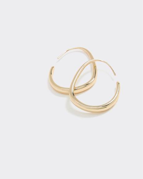 Anneaux larges allongés