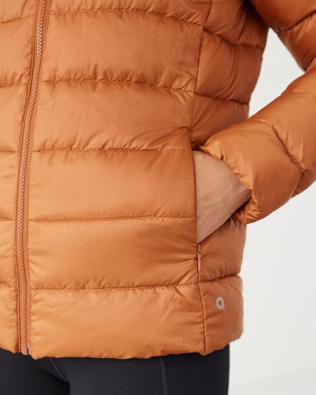 Short Quilted Packable Jacket