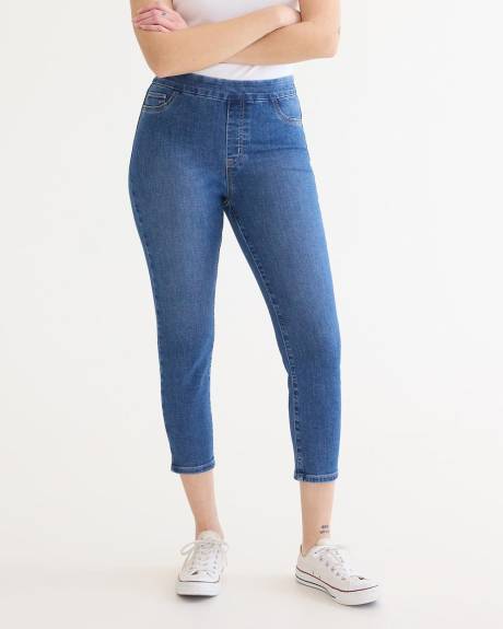 Cropped Denim Legging - R Essentials - Petite