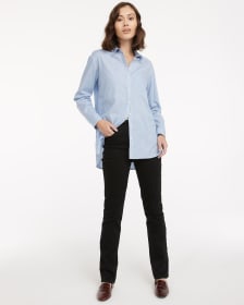 Mid-Rise Black Pant with Straight Leg, The Original Comfort - Tall