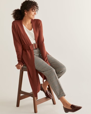 Belted Duster Cardigan