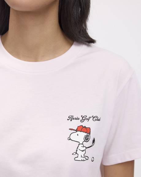 T-shirt &agrave; col rond