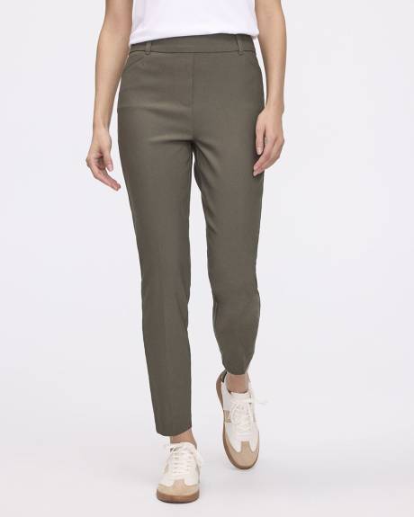 Slim-Leg High-Rise Ankle Pant - The Iconic (R) - Petite