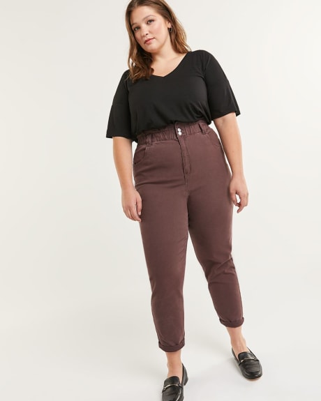 Super High Rise Tapered Mom Pants