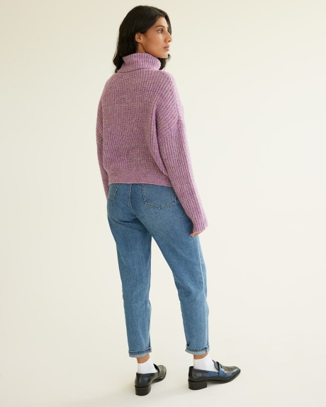 Long-Sleeve Turtleneck Pullover