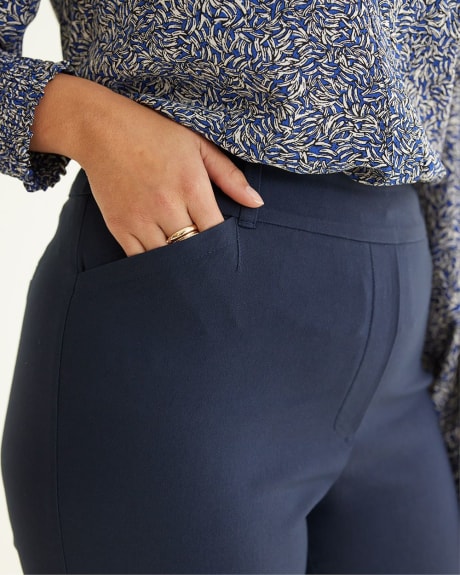 Pantalon cheville à taille haute et jambe étroite - L'Iconique (MD) - Petite
