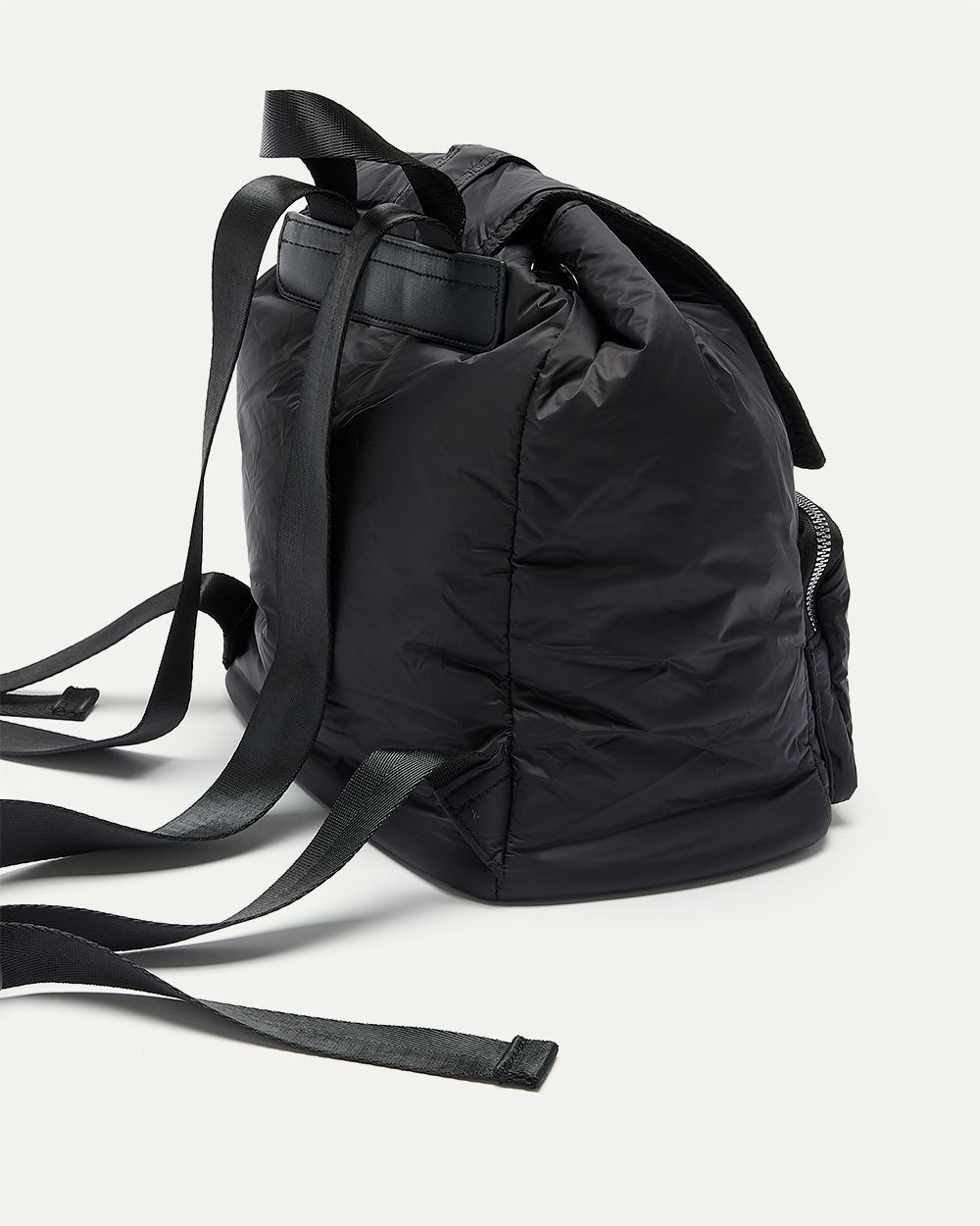 Puffy Backpack with Flap