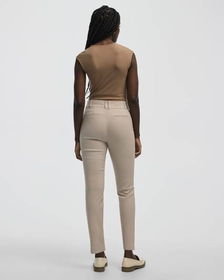 Slim-Leg High-Rise Ankle Pant - The Iconic (R)