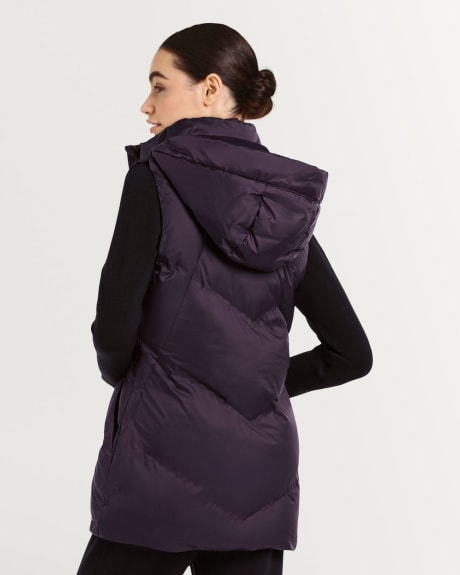 Hooded Quilted Vest Hyba