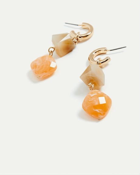 FREE with a purchase of $40 or more! Gold Fish Hook Earrings
