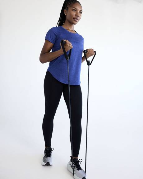 T-shirt à col rond et manches courtes - DRY-LUX (MD) Hyba Essentiels