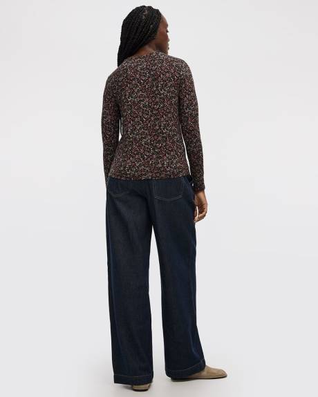 T-shirt à col rond à manches longues - R Essentials