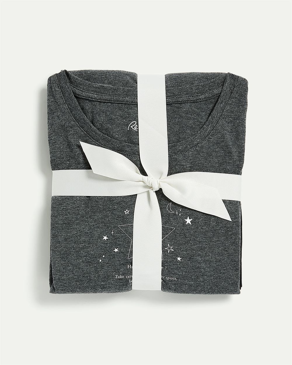 Long-Sleeve Tunic and Legging Cotton Blend Pyjama Set