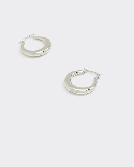 Stainless Steel Chunky Hoops
