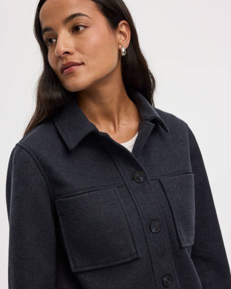 Short Shacket with Pockets