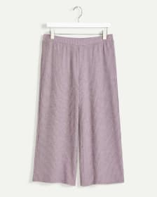 Soft Touch Cropped Straight Leg Pyjama Pant