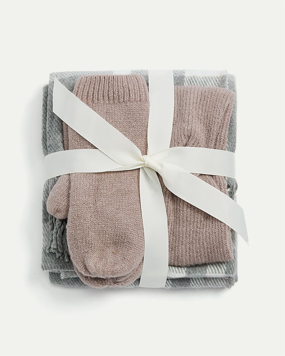 Scarf, Mitts and Headband Gift Set
