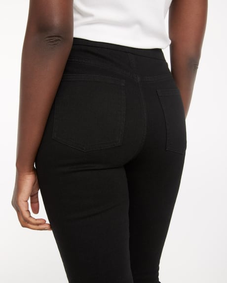 High-Rise Black Legging with Back Pockets, The Original Comfort - Tall