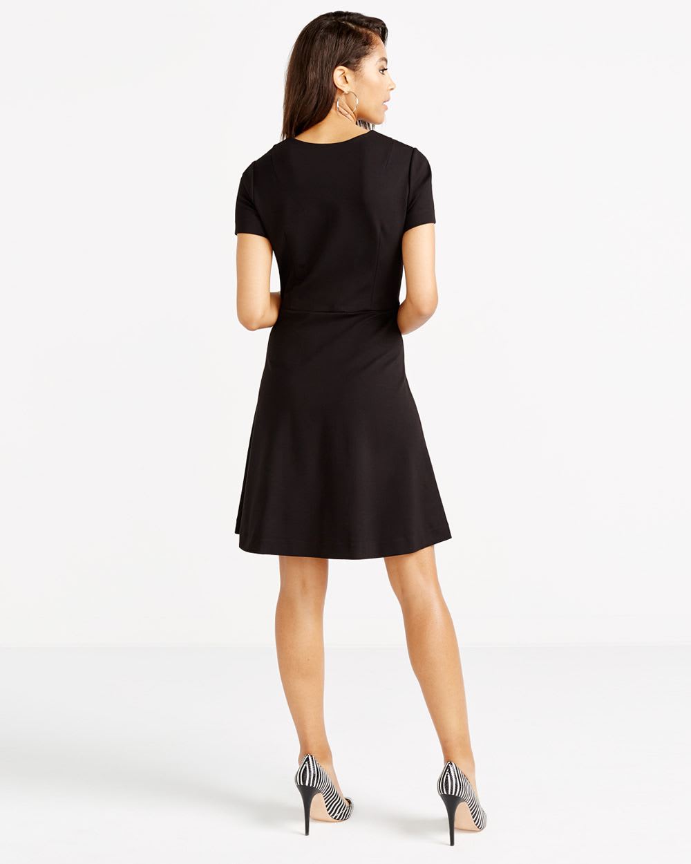 Short Sleeve Zip Dress | Women | Reitmans