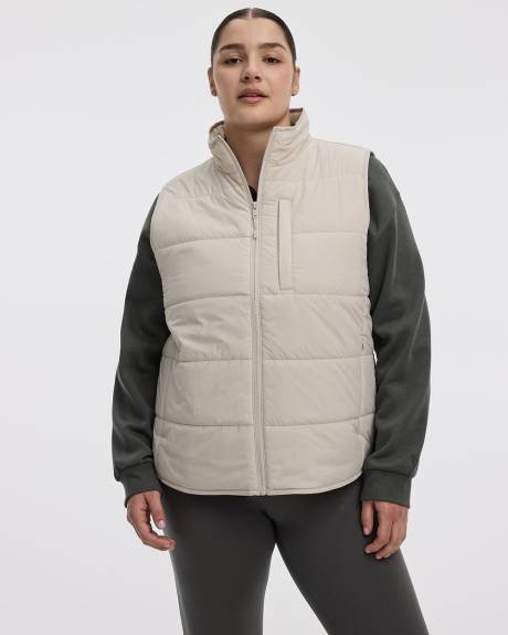 Sleeveless Puffy Vest - Hyba