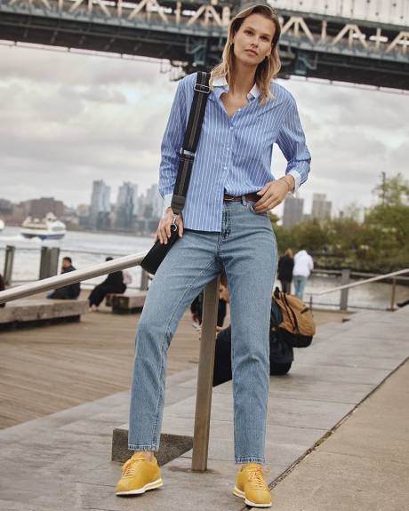 Slim-Leg High-Rise Jean - The Vintage - Petite