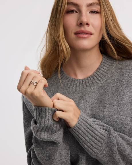 Pull DouceMaille à manches longues et col rond