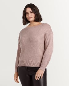Mossy Boat Neck Pullover