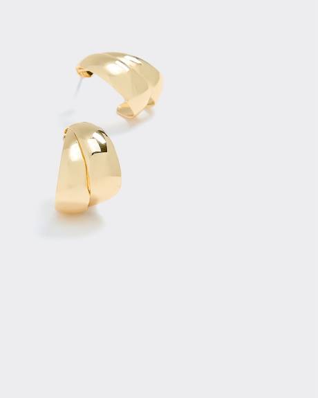 Double-Layer Earrings