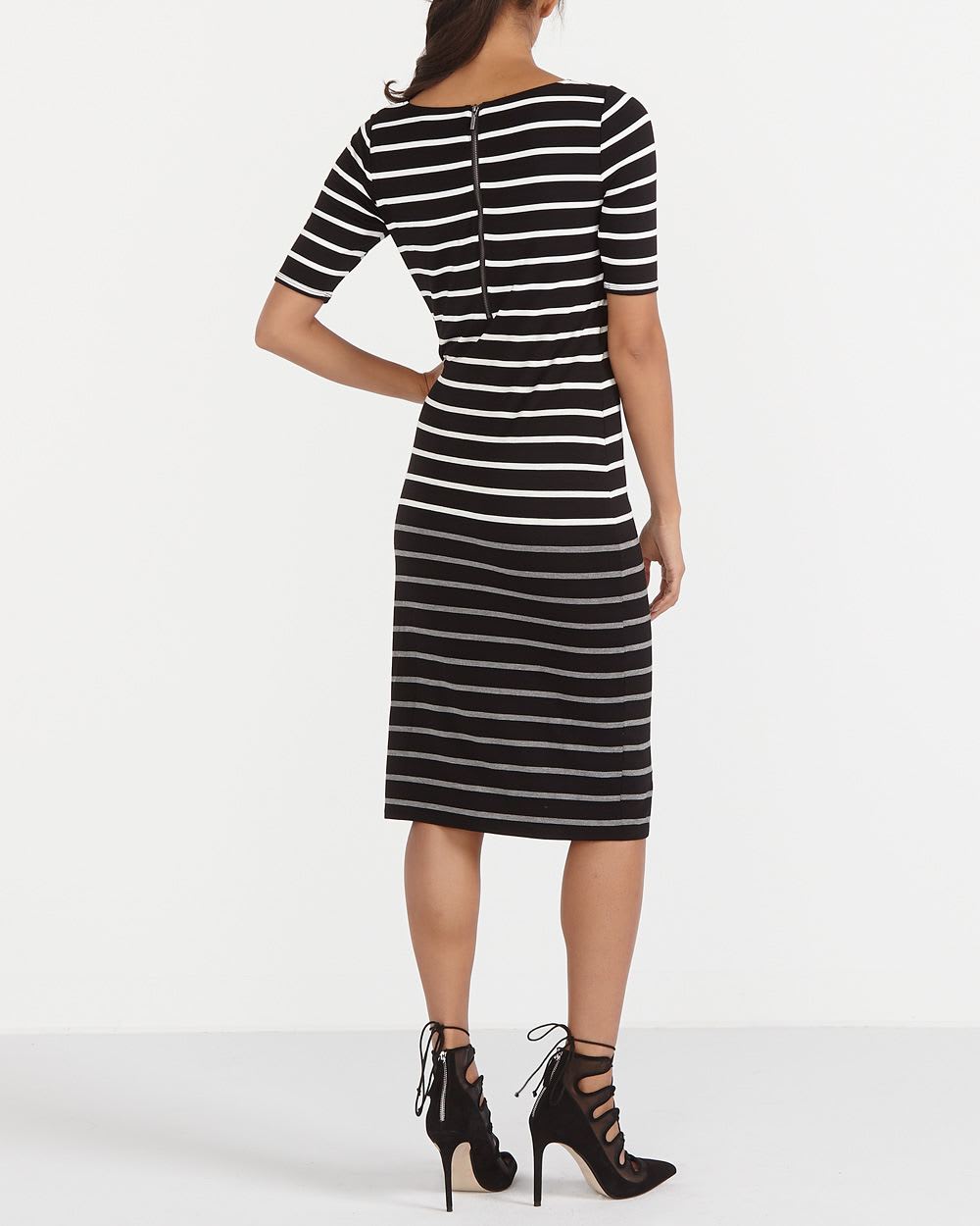 Striped Midi Dress | Women | Reitmans