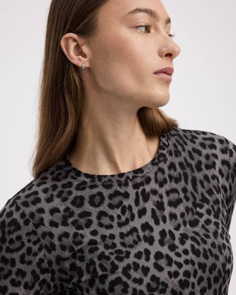 T-shirt à col rond à manches longues - R Essentials